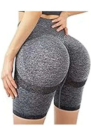 LITTLE HAND Sportlegging voor dames, anti-cellulitis, yogabroek, hoge taille, wielrennen, scrunch butt, shorts, leggings, ondoorzichtig, scrunch billen, joggen, dans, hardlopen, gym, , S