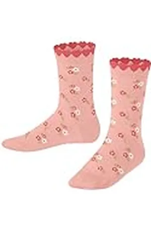 Falke Uniseks-kind Sokken Ditsy Flowers K So katoen gedessineerd 1 paar, , 31-34