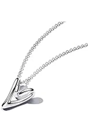PANDORA Essence Organisch Geformtes Herz Anhänger-Halskette aus Sterling Silber, Größe 70cm, 393272C00-70