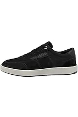 QS by s.Oliver Heren Sneaker Low 5-13607-37, Navy 5 13607 37 805, 44 EU