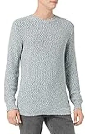 TOM TAILOR Uomini Gebreide trui met structuur 1030132, , S