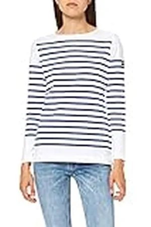 Armor.lux Armor Lux Damesshirt met lange mouwen, meerkleurig (Blanc/Etoile Dw5), XL