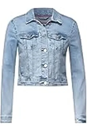 CECIL Dames B211608 Jeansjack, Light Blue Wash, L