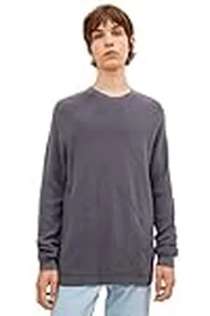TOM TAILOR Uomini Gebreide trui met structuur 1032325, , XXL