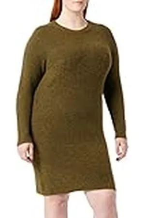 Pieces® Dames Pcellen Ls O-Neck Knit Dress Noos Bc Jurk, , L