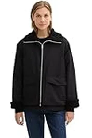 TOM TAILOR Dames 1042885 jas, 14482-Deep Black, M, , M