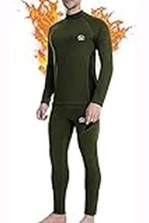 MEETWEE Thermisch ondergoed Heren Functioneel Ondergoed Set, Ski Ondergoed Heren Winterpak Ademend Lang Warm Thermisch Ondergoed