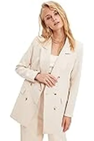 Trendyol Oversized blazerjack met knoop, blazer, oversized, jas met knoop voor dames, , 30