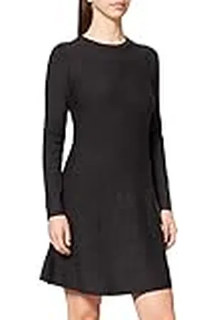 TOM TAILOR Dames Korte jurk met lange mouwen 1029106, , M