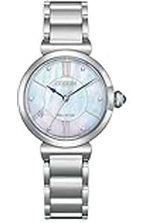 Citizen Analoog kwartshorloge voor dames, met roestvrijstalen armband EM1070-83D, , Eén maat, armband