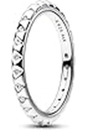 PANDORA ME Pyramiden Ring aus Sterling Silber mit Cubic Zirkoniastein verziert, Größe: 58, 192800C01-58