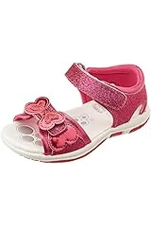 chicco Fuchsia Sandaal Met Dubbele Klittenbandsluiting, Meisjes En Meisjes, , 28 EU, Design in Italië