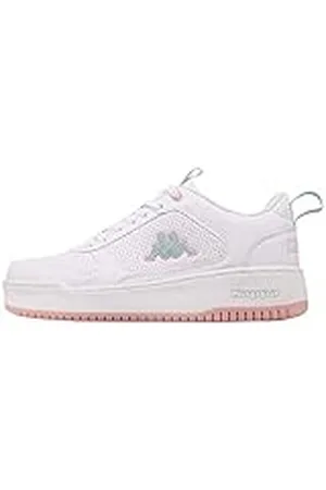Kappa Deutschland Unisex STYLECODE: 243324 FOGO PF sneakers, wit/roze, 38 EU, , 38 EU