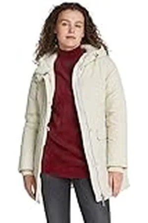 Tommy Hilfiger Dames TJW TECHNICAL DOWN PARKA DW0DW18866 Parka jas, beige (krantenpapier), XS, , XS