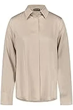 Taifun Dames 260021-11232 Blouse, Heather Green, 38