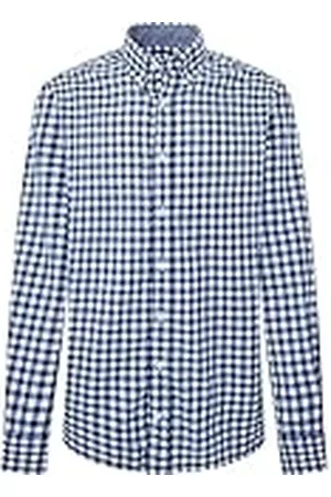 Hackett Groot fijn Gingham overhemd voor heren, , XL