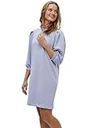 Minus Damen Mika Sweatshirt-Kleid Mit 3/4-Arm S