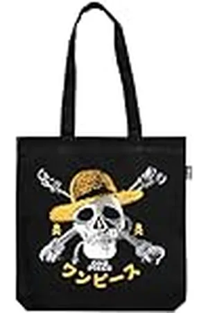 Grupo Erik Tote Bag One Piece, Jolly Roger - Katoenen Draagtas - Boodschappentas - Boodschappentas lang handvat - 37 x 39 x 10 cm