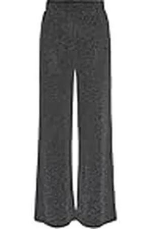 Pieces® Vrouwelijke broek met wijde pijpen PCLINA, , XS