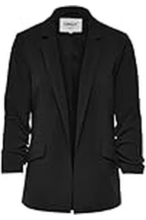ONLY Bestseller A/S Dames ONLCAROLINA Diana 3/4 CC TLR RP Blazer, Black, 40, , 40