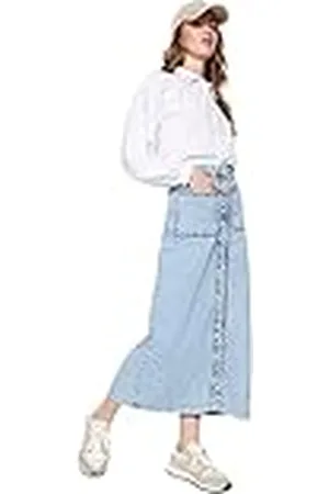 Trendyol Dames Rok- -Maxi, , 64