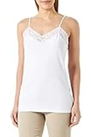 Dreimaster Klassik Dames Tanktop Colina 31224970, Wit, XS, , L
