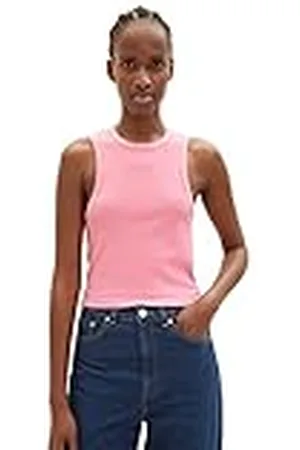 TOM TAILOR Cropped Basic Top voor dames, , S/M