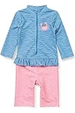 Playshoes Eendelig badpak voor meisjes met lange mouwen.