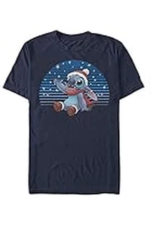 Disney Classics Lilo & Stitch - Snowing Stitch Unisex Crew neck T-Shirt L