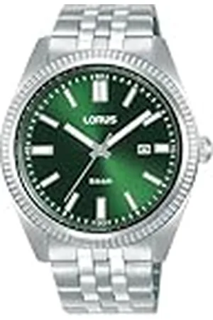 Lorus Analoog kwartshorloge voor heren met roestvrij stalen armband RH967QX9