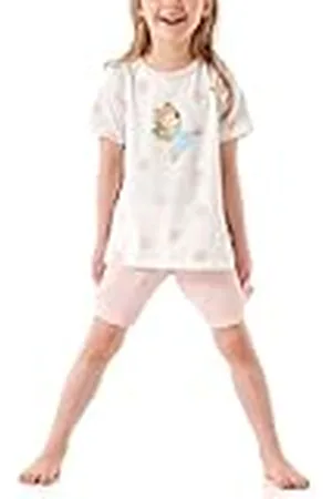 Schiesser Mädchen Schlafanzug Set Pyjama kurz - 100% Organic Bio Baumwolle - Größe 92 bis 140