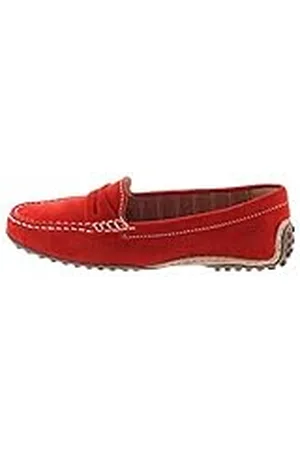 Sioux Cacciola Mocassin Red/Crepe, 36 EU, , 36 EU