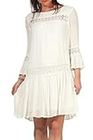 ONLY Onltyra damesjurk, korte jurk, cloud dancer, 38