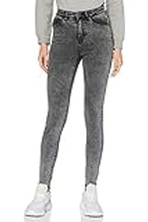 Urban classics Dames Dames High Waist Skinny Broek Jeans