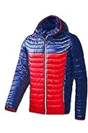 Black Crevice Isolatiejack voor heren, ademende outdoorjas, hoogwaardige functionele herenjas van 100% polyester en warmte-isolerende wattering, water- en winddicht, , XXL