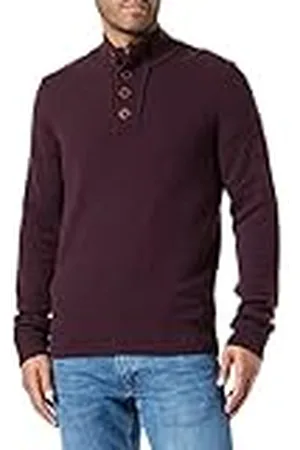 Daniel Hechter Heren Knit Troyer Trui, , XXXL