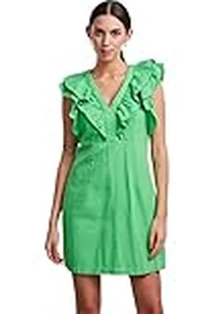 Pieces® Pcama Sl jurk met ruches, Bc jurk, , XS