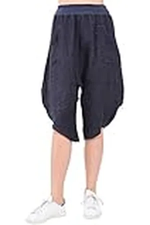 Bonamaison Dames Trlsc101210 Casual broek, Marine, 12 UK, , 38