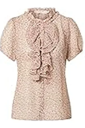 Cream Crkinia SS Damesblouse, , 36