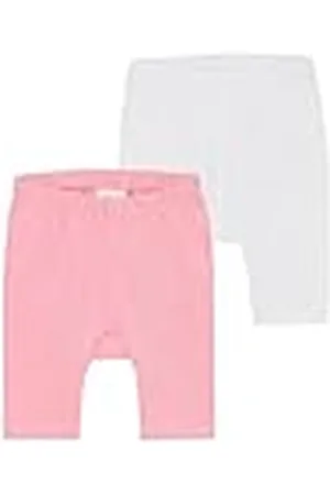 QS by s.Oliver Capri leggings voor babymeisjes, dubbelpak, 0100, 62 cm