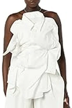 Maison Blanche Overhemd met draperie, cocktailjurk, , 34 unisex volwassenen, ., 32 NL