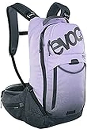 Evoc TRAIL PRO 16l protector rugzak voor dagtochten & trailrijden, fietsrugzak (rugzak met LITESHIELD PLUS rugprotector, extra licht, 3l hydratatie blaas compartiment, maat: L/XL)