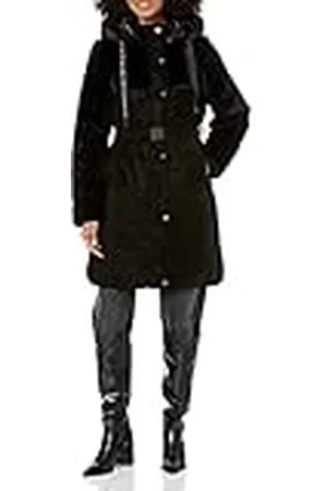 Desigual Gewatteerde lange overjas voor dames, , XS