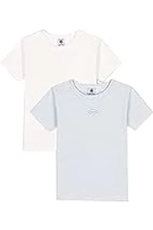 Petit Bateau T-shirt met korte mouwen (2 stuks) voor jongens, , 12 Jaren