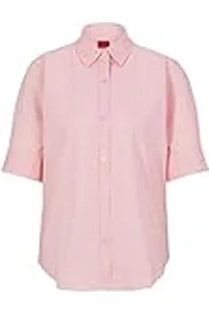 HUGO BOSS Dames The Summer Shirt Blouse, Light/Pastel Pink685, 38, , 38