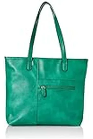 Envy Kylie effen groene schoudertas voor dames