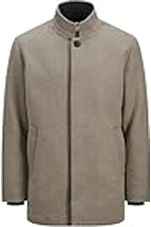 JACK & JONES JACK&JONES JJEHARRISON Wool Jacket SN Jacket, Greige, L, , L
