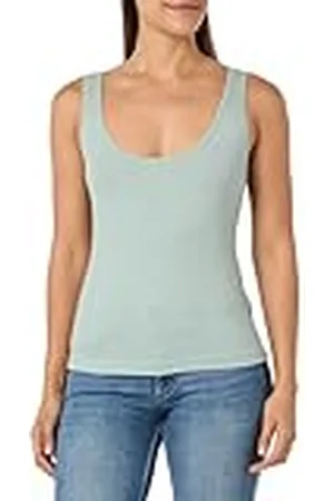 Pinko Chicago tanktop van licht geribbeld breiwerk, , S
