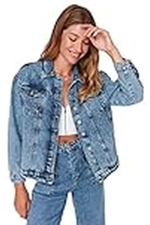 Trendyol Jas - Grijs - Regular, , XS