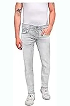 Replay Anbass Slim Fit Bio Herenjeans, lichtgrijs 095, 30W / 36L
